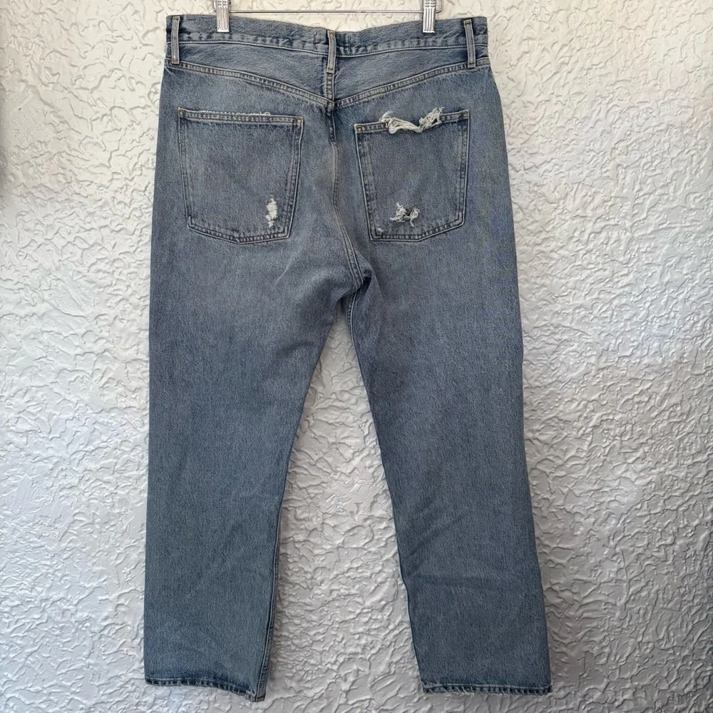 Agolde Light Wash High-Rise Women's Jeans - Picture 4 of 7